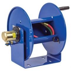 100' WELDING HAND CRANK HOSE REEL - Exact Industrial Supply