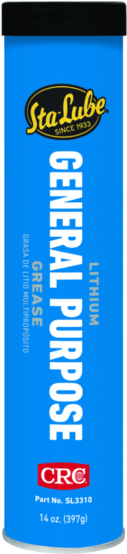 Lithium General Purpose Grease - 14 Ounce-Case of 10 - Exact Industrial Supply