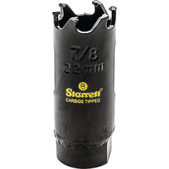 7/8″ Carbide Tipped Hole Saw - Starrett - Exact Industrial Supply