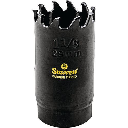 1-1/8″ Carbide Tipped Hole Saw - Starrett - Exact Industrial Supply