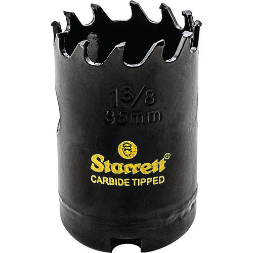 1-3/8″ Carbide Tipped Hole Saw - Starrett - Exact Industrial Supply
