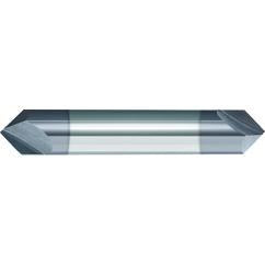 5997T 1/4 90D 2FL DE CHAMFER MILL - Exact Industrial Supply