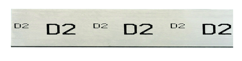 1/2 x 8 x 36 - Oversize High Carbon, High Chromium Precision Ground Flat Stock - Exact Industrial Supply