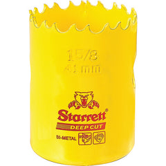 1-5/8″ HSS Deep Cut Hole Saw - Starrett - Exact Industrial Supply