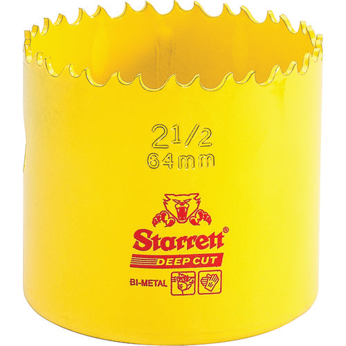 2 1/2″ HSS Deep Cut Hole Saw - Starrett - Exact Industrial Supply