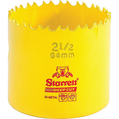 2 1/2″ HSS Deep Cut Hole Saw - Starrett - Exact Industrial Supply