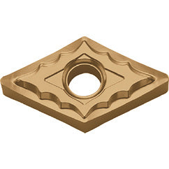 DNMG 431 TK PR1325, 1/64″ Corner Radius, 3/16″ Thick, 1/2″ Inscribed Circle, MEGACOAT, Diamond, Turning Indexable Insert - Exact Industrial Supply