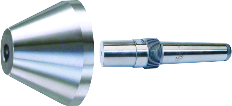 6 MT CNC Modular Bull Nose Dead Center - Exact Industrial Supply