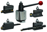 Tool Post & Holder Set with Tooling - Series QITP35 - Exact Industrial Supply