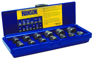 13 Pc. Bolt Extractor Set (Comes in a Plastic Case) - Exact Industrial Supply
