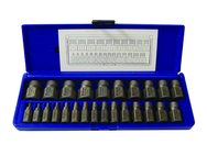 25 Piece Hex Head Multi-Spline Extractor Set - Exact Industrial Supply