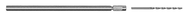 .9mm Size - 1/8" Shank - 4" OAL - Drill Extention - Exact Industrial Supply