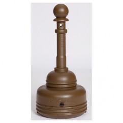 5 QT SAFESMOKER RECEPTACLE BROWN - Exact Industrial Supply