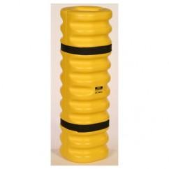 4"-6" NARROW COLUMN PROTECTOR YLW - Exact Industrial Supply