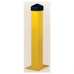 5" SQUARE BOLLARD POST 36" HIGH - Exact Industrial Supply