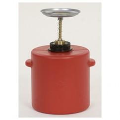 4 QT POLY SAFETY PLUNGER CAN - Exact Industrial Supply