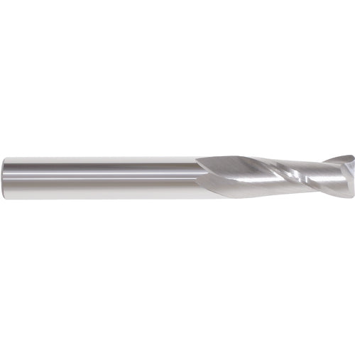 3/16″ × 3/16″ × 5/8″ × 2″ 0.0150″ C/R 2 Flute Single End Carbide Finishing End Mill-Uncoated Series/List #5967 - Exact Industrial Supply