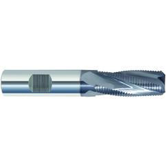 3/8 x 2 OAL 4FL SC 5/8 LOC ALTiN Roughing End Mill - Exact Industrial Supply