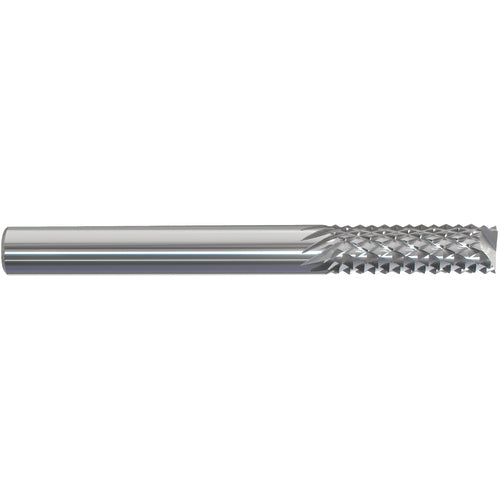 1/4 × 3/4 × 1/4 × 2 Solid Carbide Router - End Mill Style - Exact Industrial Supply