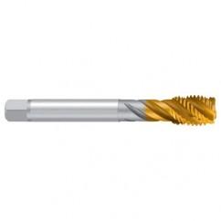 1/4–18 NPS/NPSM2ENORM-Z/E TiN Straight Flute Pipe Tap - Exact Industrial Supply