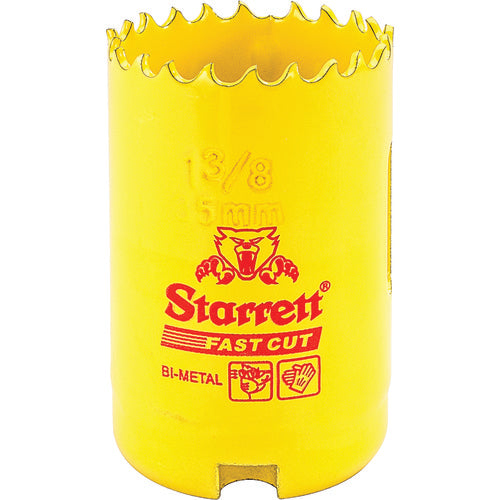 1-3/8″ HSS Fast Cut Hole Saw - Starrett - Exact Industrial Supply
