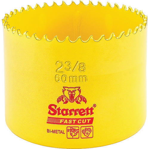 2-3/8″ HSS Fast Cut Hole Saw - Starrett - Exact Industrial Supply
