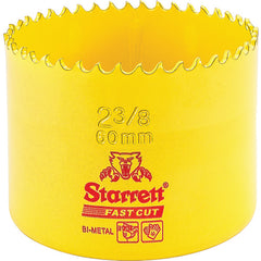 2-3/8″ HSS Fast Cut Hole Saw - Starrett - Exact Industrial Supply