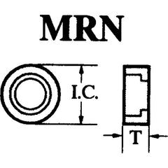#MRN43 For 1/2″ IC - Shim Seat - Exact Industrial Supply