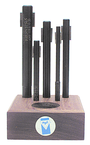 Multi-Tool Counterbore Set- Includes 1 each #10; 1/4; 5/16; 3/8; and 1/2" - Exact Industrial Supply