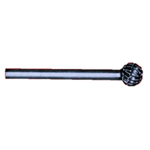 1/4 × 1/8″ SH Ball End Shape - HSS - Burr - Exact Industrial Supply