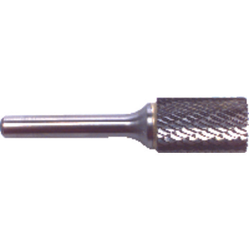 1/16 EdgeHog Cylindrical End Cut Carbide Bur SB-41 Std Alt. Diamond (Double) - Exact Industrial Supply