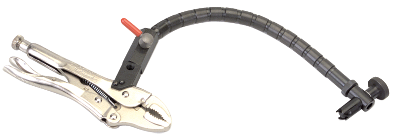 #18053 - Flexpost Clamp On Holder with Vise Grips - Exact Industrial Supply