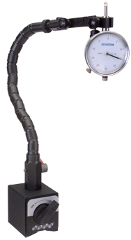 2 x 2-1/4 x 2-5/8" Base - In-Line Fine Adjustment Flex Arm - Exact Industrial Supply