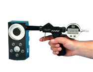 Accepts Heads .23 -.630" / 6 - 16mm - Bore Gage Handle Only - Exact Industrial Supply