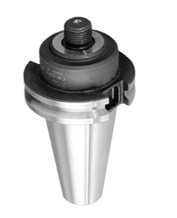 1-1/2-18 Mount - 1-7/8" Gage Length - V-Flange Boring Head Shank - Exact Industrial Supply