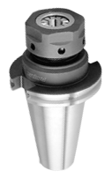 CAT50 SH; 3.5" Projection - V-Flange Collet Chuck - Exact Industrial Supply