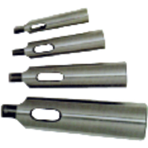 Std Taper Drill Sleeve - 4MT Internal Taper - 5MT Outside Taper - Exact Industrial Supply