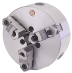 15" 3 Jaw Self-centering Scroll Chuck; A2-8 - Exact Industrial Supply