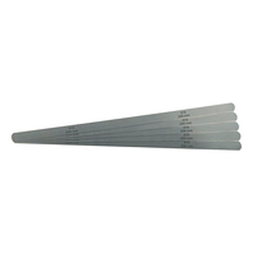 Feeler Strips (5 Pack)-0.001″ × 1/2″ × 12″ - Exact Industrial Supply