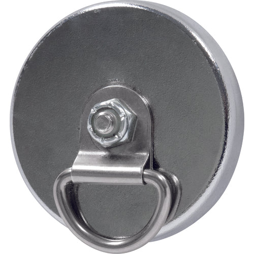 Cup Magnet 19 Lbs Cap With D Shaped - Exact Industrial Supply