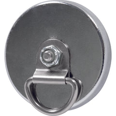 Cup Magnet 19 Lbs Cap With D Shaped - Exact Industrial Supply