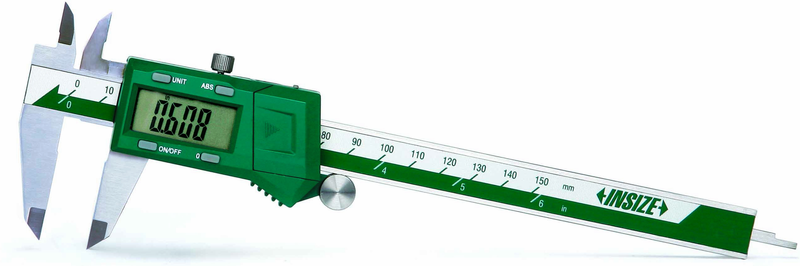#1102-300 0-12"/0-300mm IP54 Electronic Caliper - Exact Industrial Supply