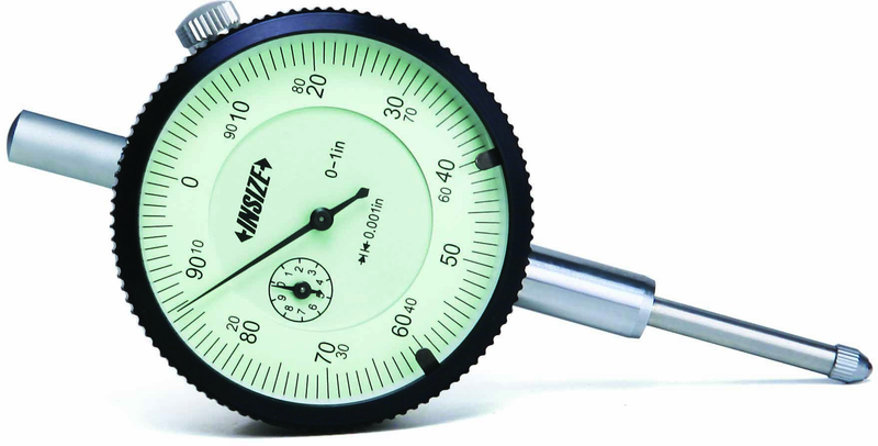 #2307-1 1" Travel Dial Indicator .001 Graduation - Exact Industrial Supply