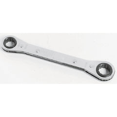 Proto Offset Double Box Reversible Ratcheting Wrench 9 × 10 mm - 6 Point - Exact Industrial Supply