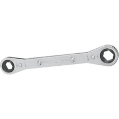 Proto Double Box Ratcheting Wrench 1/4″ × 5/16″ - 6 Point - Exact Industrial Supply