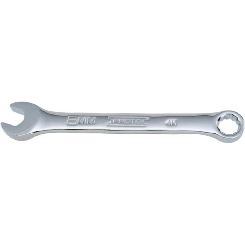 Proto Full Polish Metric Short Combination Wrench 6 mm - 12 Point - Exact Industrial Supply