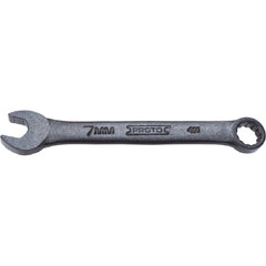 Proto Black Oxide Metric Short Combination Wrench 7 mm - 12 Point - Exact Industrial Supply