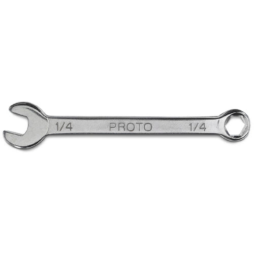 Proto 1/4″ Short Combination Wrench- 6 Point - Exact Industrial Supply