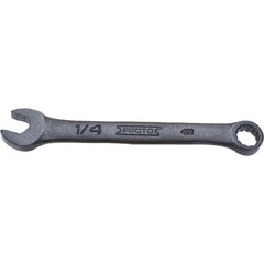 Proto Black Oxide Short Combination Wrench 1/4″ - 12 Point - Exact Industrial Supply