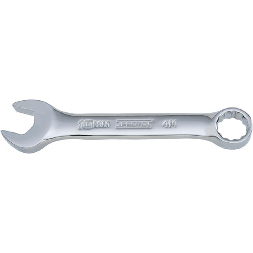 Proto Full Polish Metric Short Combination Wrench 10 mm - 12 Point - Exact Industrial Supply